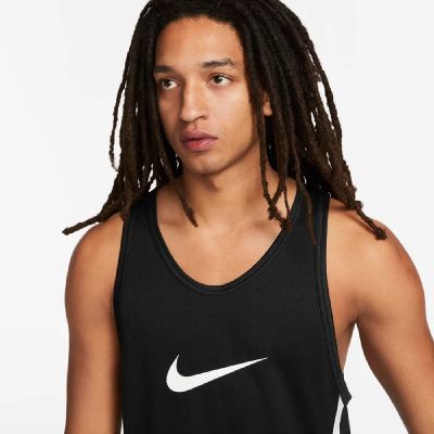 3. Nike Icon Dri-FIT Basketballtrikot Schwarz - DV9967-010