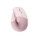 10. Logitech Lift Vertikale Pinke Maus
