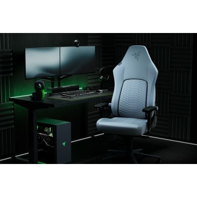 2. Razer Iskur V2 NewGen Gaming-Stuhl, gepolsterter Sitz, Grau