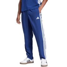 adidas Essentials Herrenhose mit 3 Streifen, Stanford-Design, offener Saum, Blau, JE6400