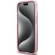 5. Karl Lagerfeld KLHMP15SHMRSCHP iPhone 15 6,1" rosa/rosa Hardcase Ringständer Choupette Head MagSafe