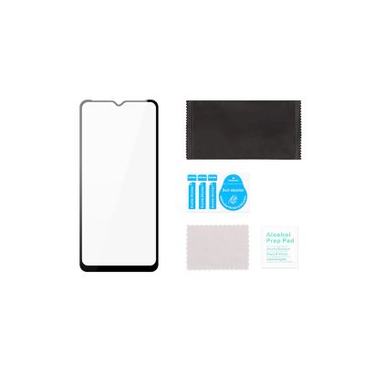 8. Dux Ducis 9D gehärtetes Glas Vivo Y35 / Vivo Y22 / Vivo Y22s 9H gehärtetes Glas mit schwarzem Rahmen