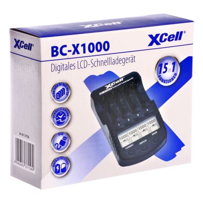 6. XCell 137156 Universelles DC-Akkuladegerät