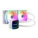 2. Enermax Aquafusion ADV 240mm RGB Flüssigkeits-CPU-Kühler Weiß