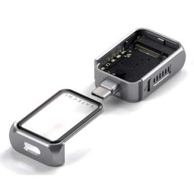 3. Satechi Mini NVMe SSD Gehäuse - USB-C Adapter für NVME SSD 2230 (Space Grau)