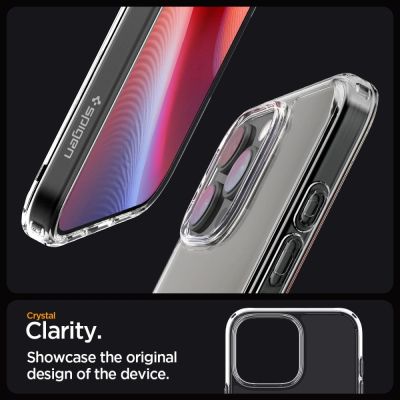 10. Spigen Ultra Hybrid-Hülle für iPhone 16 Pro Max – transparent