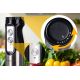 5. ELDOM Multifunktionsmixer BL250 VEXI 800W, schwarz-silberne Metall-Zerkleinerungsspitze, Behälter mit Zerkleinerungsmesser