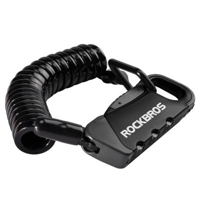 2. Rockbros RBK6N Kombinations-Fahrradschloss – Schwarz