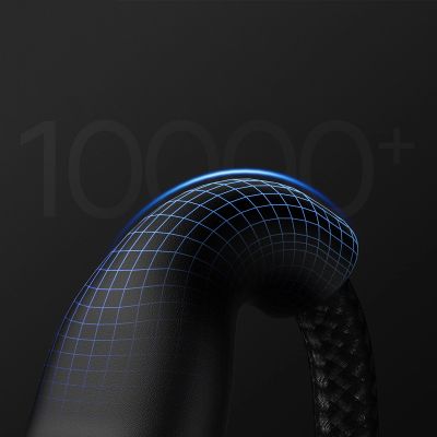 15. Baseus Flash Series II Kabel USB - USB Typ C / Lightning / Micro USB 100 W 1,2 m schwarz (CASS030001)