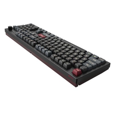 6. Montech MKey Gaming-Tastatur USB Dunkelgrau