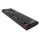 6. Montech MKey Gaming-Tastatur USB Dunkelgrau