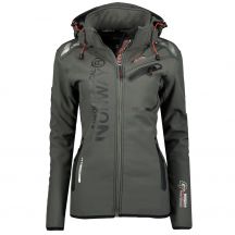 Geographical Norway Reine Gray/Black Lady 007 Damen-Softshelljacke (WU6099F/GN Grey/Black)