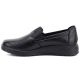 3. Schwarze Damen-Keilsandalen aus Leder zum Hineinschlüpfen, Potocki JE19505