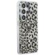4. Guess IML Leopard Print Dreieckige MagSafe Hülle für Samsung Galaxy S26 Ultra - Schwarz