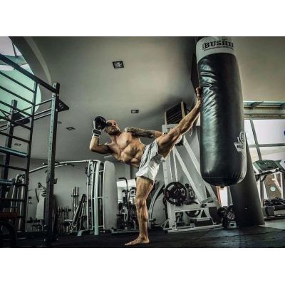 9. Boxsack - 140 Weiß - 140 cm / 40 kg