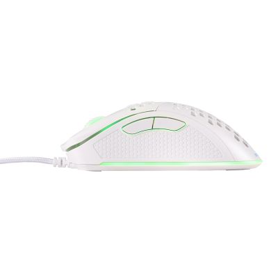 4. Deltaco Gaming GAM-108-W Maus, Rechtshänder, USB Typ-A, optisch, 6400 DPI