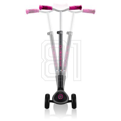 10. Globber Master Prime 3-Wheel Scooter / Black - Neon Pink 664-110