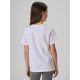2. Mädchen-Baumwoll-T-Shirt 4F 4FJRSS26TTSHF3982-11S
