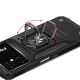 5. Wozinsky Ring Armor Hülle für Samsung Galaxy A03 gepanzerte Hülle magnetischer Haltering schwarz