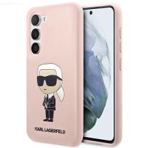 Karl Lagerfeld KLHCS23MSNIKBCP S23+ S916 Hardcase pink/pink Silikon Ikonik