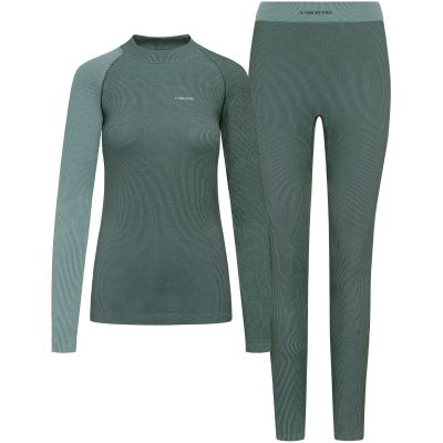 Damenunterwäsche VIKING Mounti Lady Set Merino grün