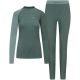 Damenunterwäsche VIKING Mounti Lady Set Merino grün