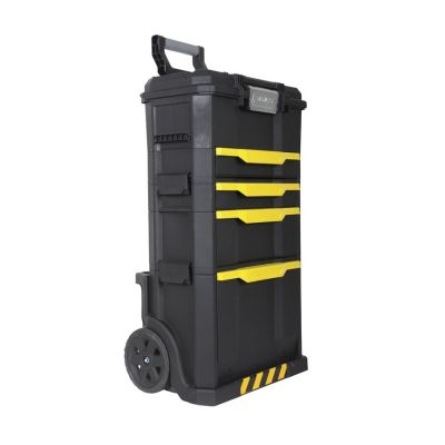 2. Stanley Werkzeugkoffer auf Rollen, Schwarz