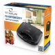 3. TITANUM Raspberry TKT003 Waffeleisen (750W; schwarz)