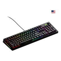 Glorious PC Gaming Race GMMK 3 Vorgefertigte USB-Tastatur QWERTZ US Englisch Schwarz