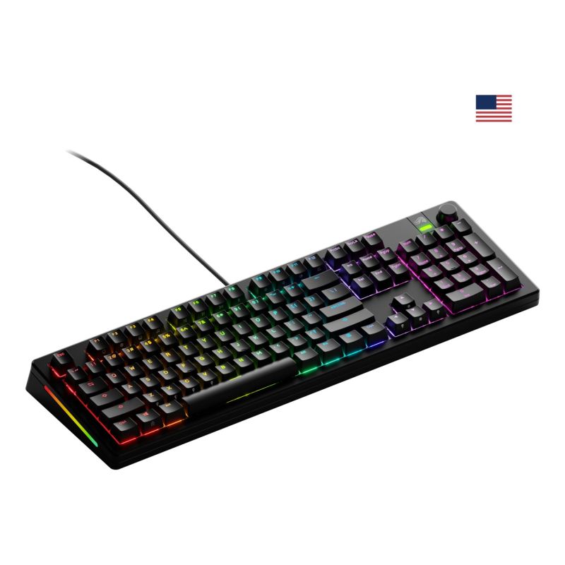 Glorious PC Gaming Race GMMK 3 Vorgefertigte USB-Tastatur QWERTZ US Englisch Schwarz