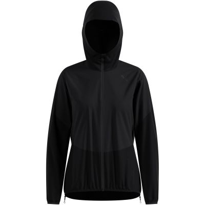 Damen-Regenjacke Odlo Jacket DUAL DRY WATERPROOF INSULATED, schwarz