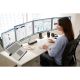7. Kensington SmartFit One-Touch Dual Height Adjustable Monitor Arm