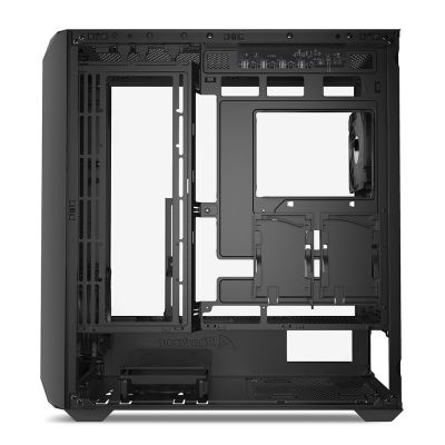 7. Sharkoon AK3 RGB Computergehäuse, schwarzes gehärtetes Glas