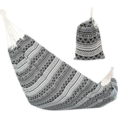 6. Gartenhängematte für 1 Person 200x100cm Ethno mit Bezug 1063980
