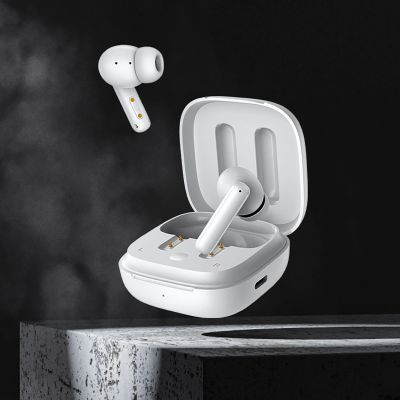 7. QCY T13 In-Ear-Kopfhörer mit ANC, IPX5, Bluetooth 5.3 – Weiß