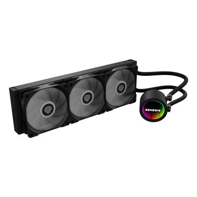 13. GENESIS WASSERKÜHLUNG HYDRIA 360 ARGB SCHWARZ