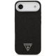 3. Guess Glitter Triangle Logo MagSafe Case für iPhone 17 Air - Schwarz