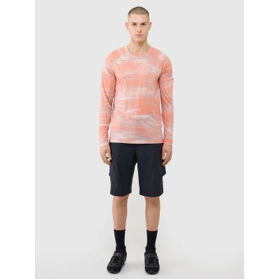 7. Schnelltrocknendes Herren-Radsport-Longsleeve 4F 4FWSS25TFLOM340-70A