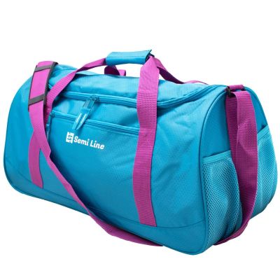 Sporttasche A3043 blau-violett SEMI LINE