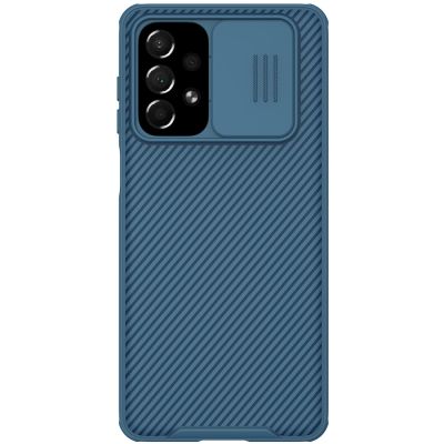 Nillkin CamShield Pro Case Gepanzerte Hülle Kameraschutz für Samsung Galaxy A73 Blau
