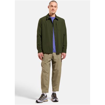 7. Herren-Langarmhemd Odlo Shirt l/s ESSENTIAL, grau
