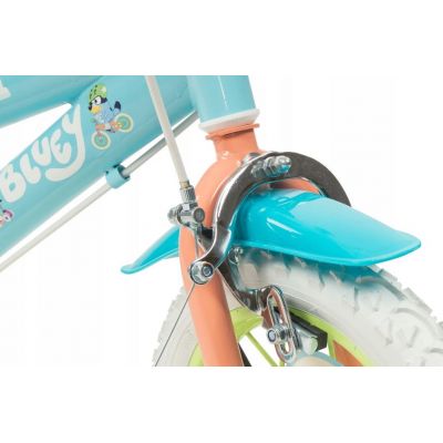 4. TOIMSA Bluey 12" Kinderfahrrad Blau und Limette