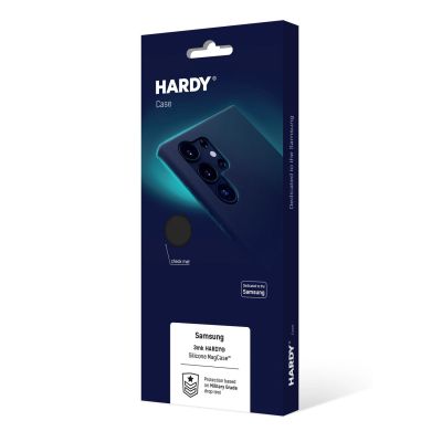 6. 3mk Hardy Silikon-MagCase für Samsung Galaxy S25 Edge – Schwarz
