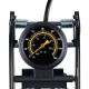 4. DUNLOP 2-KOLBEN-FUSSPUMPE MIT MANOMETER FÜR FAHRRAD UND AUTO