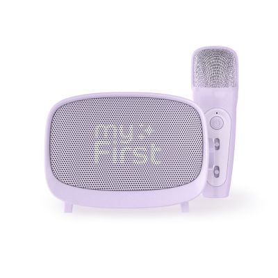 11. myFirst Voice 2 - Karaoke-Set für Kinder - Mikrofon und drahtloser Lautsprecher mit Klangveränderungseffekten (lila)