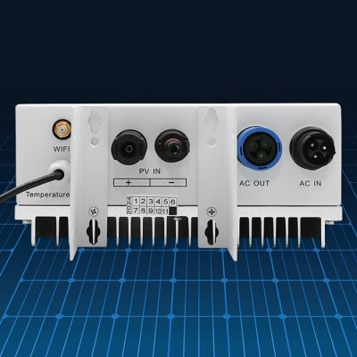 4. Qoltec Wechselrichter Solar-Warmwasserbereiter ECO Solar Boost MPPT Bypass LCD 3kW/4kW Wi-fi