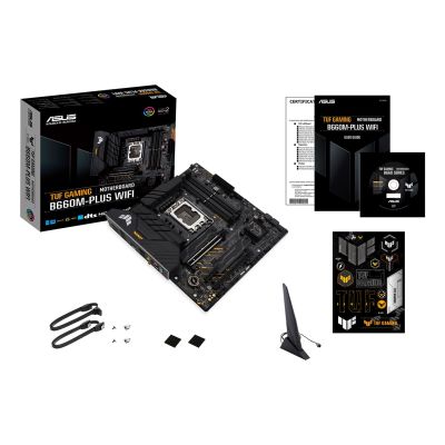 7. ASUS TUF GAMING B660M-PLUS WIFI Intel B660 LGA 1700 Micro-ATX