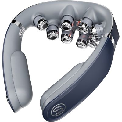 4. SKG G7 Pro Faltbarer Nackenmassager Blau