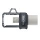 11. USB-Stick SanDisk ULTRA SDDD3-128G-G46 (128 GB; microUSB, USB 3.0; grau)