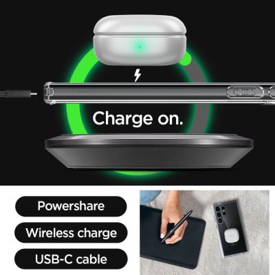 12. Spigen Ultra Hybrid-Hülle für Samsung Galaxy S24 Ultra – transparent